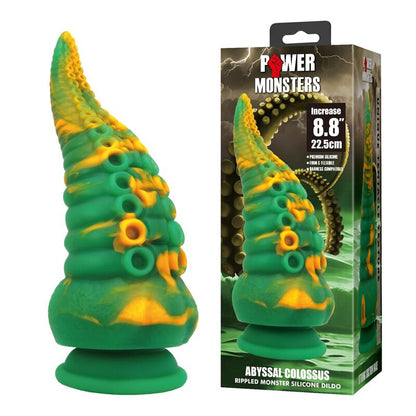 POWER MONSTERS - ABYSSAL COLOSSUS DILDO BICOLOR 22,5 CM Ø 6 CM