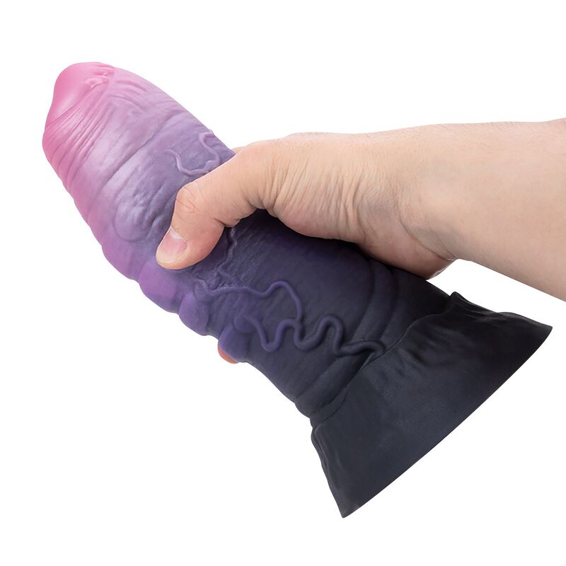 POWER MONSTERS - DREADFUL FIEND DILDO BICOLOR 24 CM Ø 6 CM