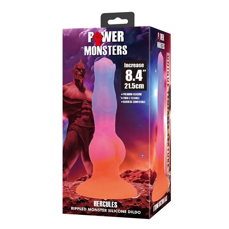 POWER MONSTERS - HERCULES DILDO 21,5 CM Ø 5 CM