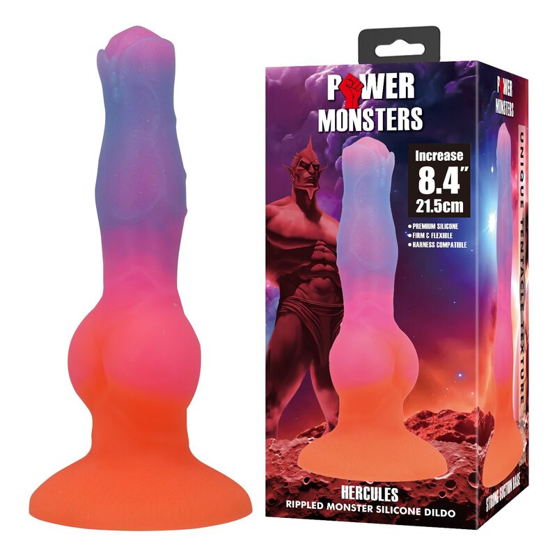 POWER MONSTERS - HERCULES DILDO 21,5 CM Ø 5 CM
