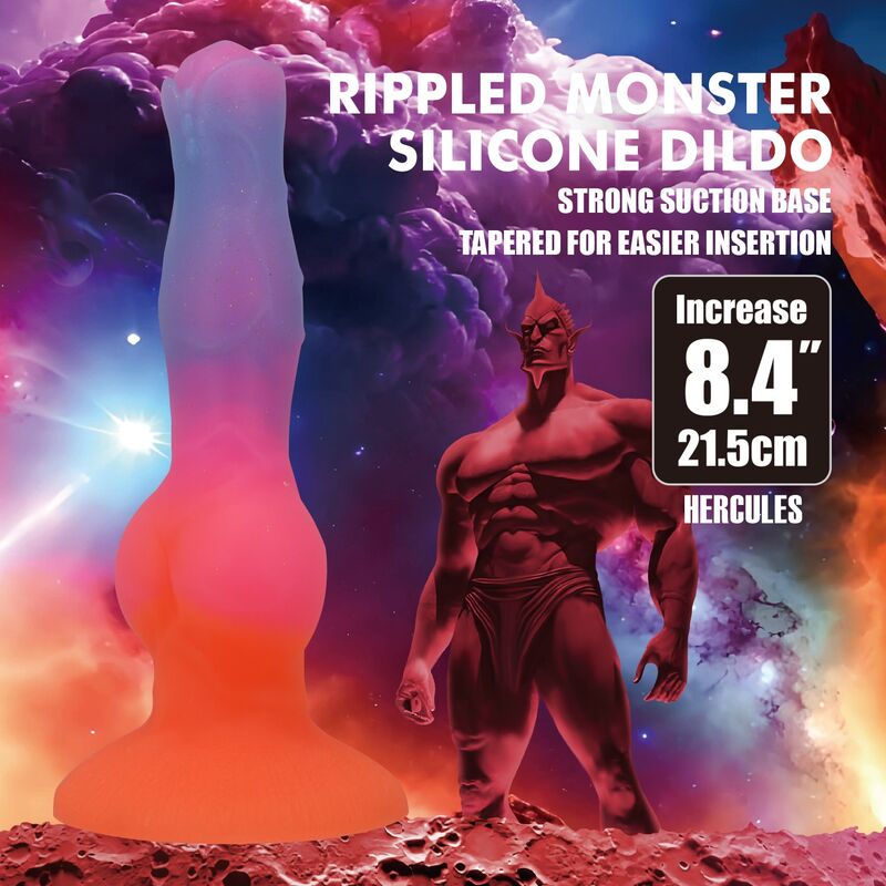POWER MONSTERS - HERCULES DILDO 21,5 CM Ø 5 CM