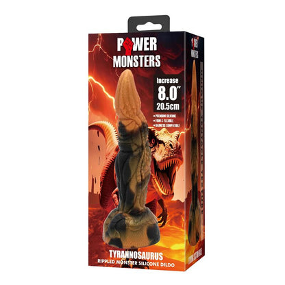 POWER MONSTERS - TYRANNOSAURUS DILDO BICOLOR 20,5 CM Ø 5 CM