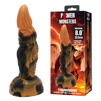 POWER MONSTERS - TYRANNOSAURUS DILDO BICOLOR 20,5 CM Ø 5 CM
