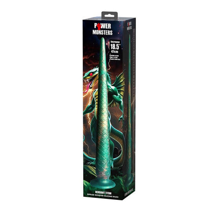 POWER MONSTERS - WILDWYRM TAIL DILDO BICOLOR 47 CM Ø 4 CM