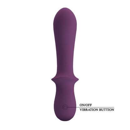 PRETTY LOVE - ABIGAIL VIBRADOR RECARGABLE 10 FUNCIONES MORADO