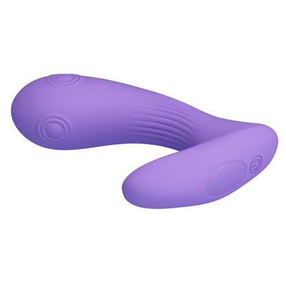 PRETTY LOVE - ANDROMEDA VIBRADOR DE DOBLE ESTIMULACIÓN RECARGABLE MORADO