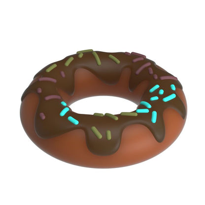 PRETTY LOVE - ANILLO PARA PENE SUPER DONUT MARRÓN