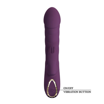PRETTY LOVE - HARPER VIBRADOR RABBIT RECARGABLE 10 FUNCIONES MORADO