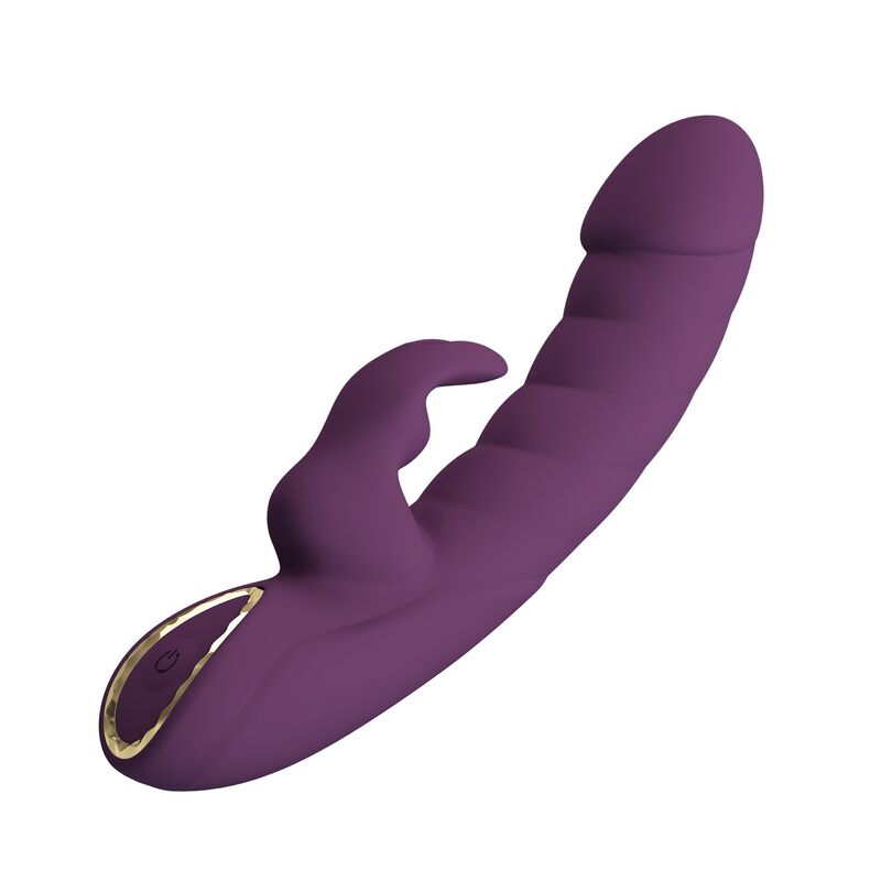 PRETTY LOVE - HARPER VIBRADOR RABBIT RECARGABLE 10 FUNCIONES MORADO