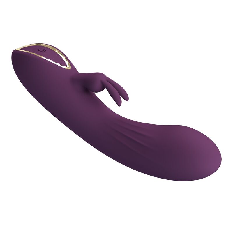 PRETTY LOVE - LANDYN VIBRADOR RABBIT RECARGABLE 10 FUNCIONES MORADO