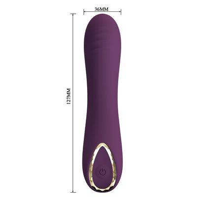 PRETTY LOVE - LLOYDE VIBRADOR RECARGABLE 10 FUNCIONES MORADO