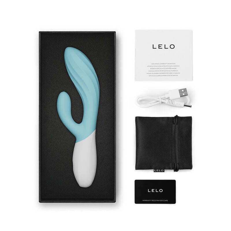 LELO - INA TWIST VIBRADOR RABBIT PUNTO G Y CLÍTORIS LAVANDA
