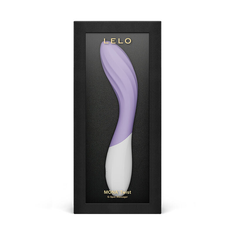 LELO - MONA TWIST VIBRADOR PARA PUNTO G RECARGABLE APP CONTROL LAVANDA LILA