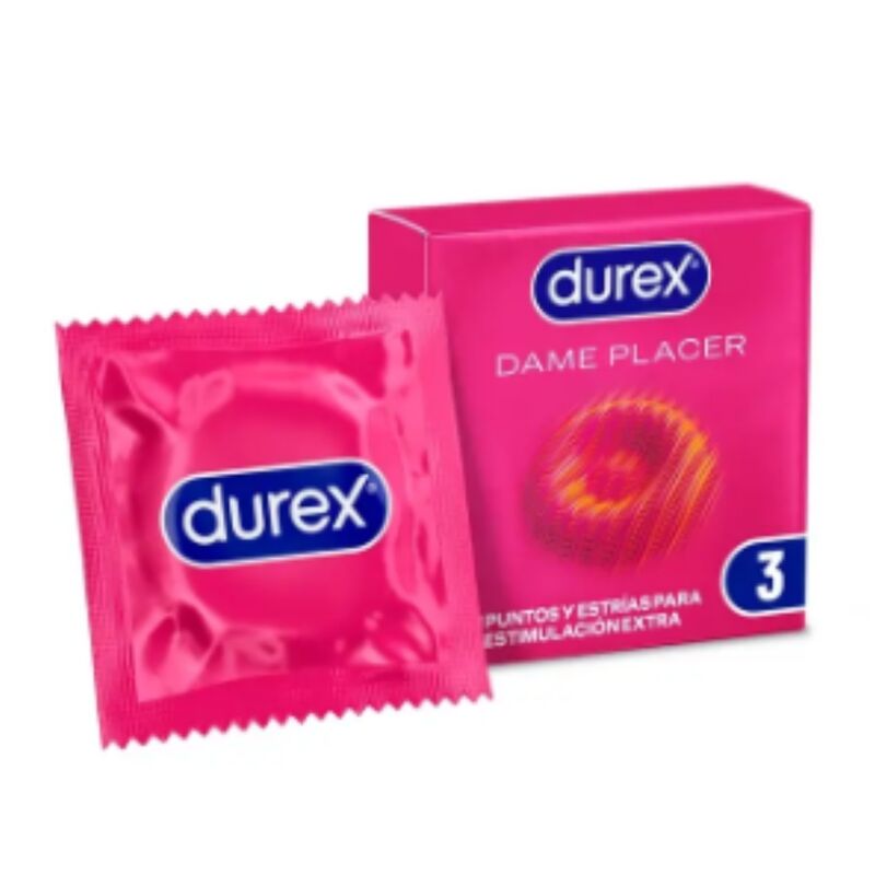 DUREX - DAME PLACER 3 UNIDADES
