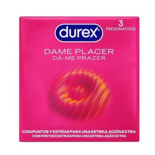 DUREX - DAME PLACER 3 UNIDADES
