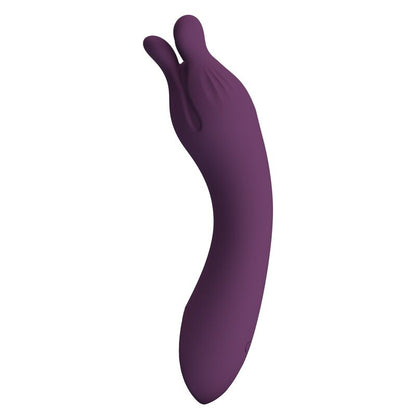 PRETTY LOVE - LUNAO VIBRADOR RECARGABLE 10 FUNCIONES MORADO