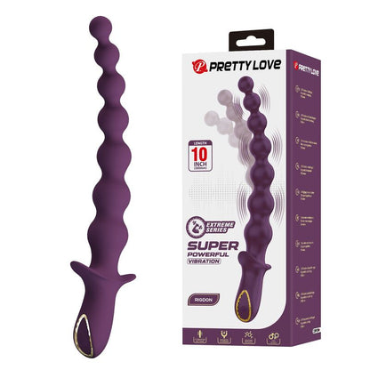 PRETTY LOVE - MADISON VIBRADOR ANAL RECARGABLE 10 FUNCIONES