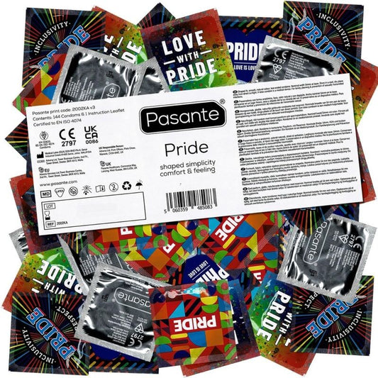 PASANTE - FORMATO PRIDE 144 PACK PRESERVATIVOS