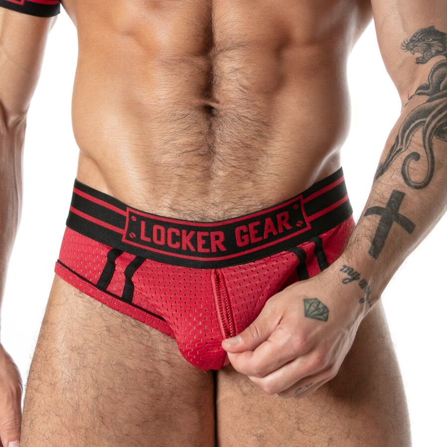 LOCKER GEAR - SPORT MESH JOCK BRIEF