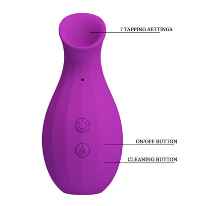 PRETTY LOVE - MAGIC BOTTLE SUCCIONADOR DE CLÍTORIS RECARGABLE MORADO