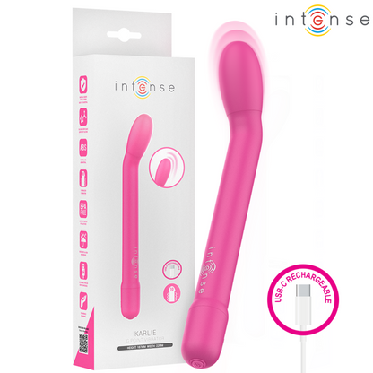 INTENSE - KARLIE ESTIMULADOR PUNTO-G RECARGABLE ROSA
