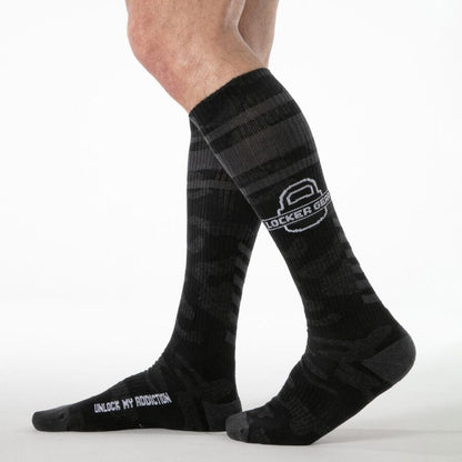 LOCKER GEAR - FULL MILITARY KNEE HIGH SOCKS ÚNICA