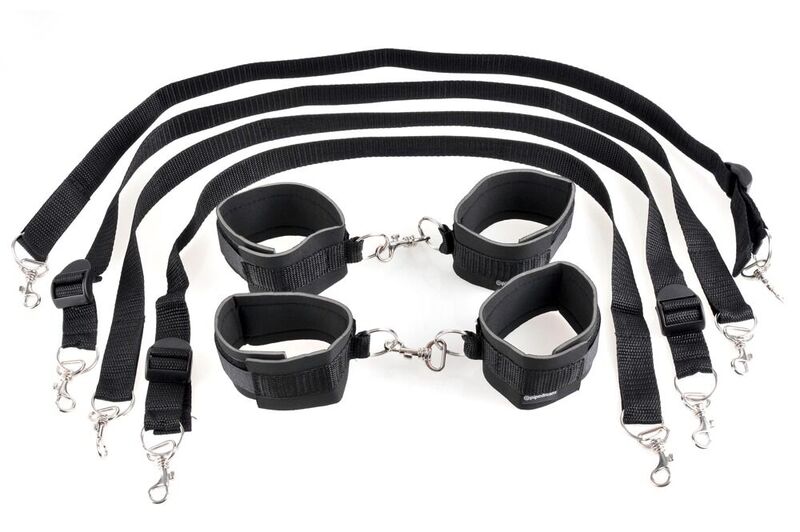 FETISH FANTASY SET DE ESPOSAS Y ATADURAS