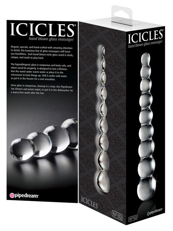 ICICLES - N. 2 MASAJEADOR DE VIDRIO
