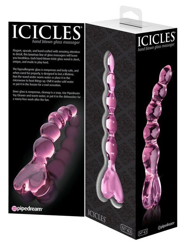 ICICLES - N. 43 MASAJEADOR DE VIDRIO
