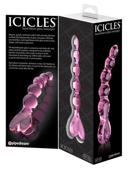 ICICLES - N. 43 MASAJEADOR DE VIDRIO