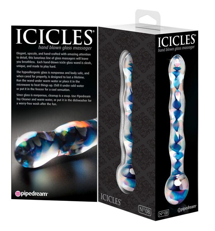 ICICLES - N. 8 MASAJEADOR DE VIDRIO