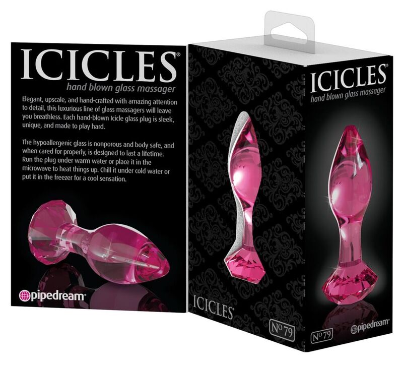 ICICLES - N. 79 PLUG ANAL VIDRIO