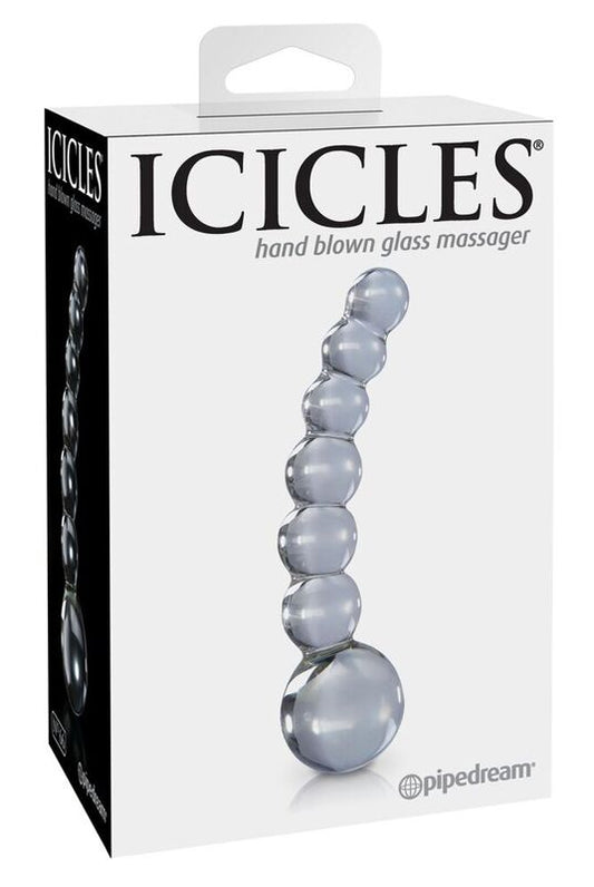 ICICLES - N. 66 MASAJEADOR TRANSPARENTE