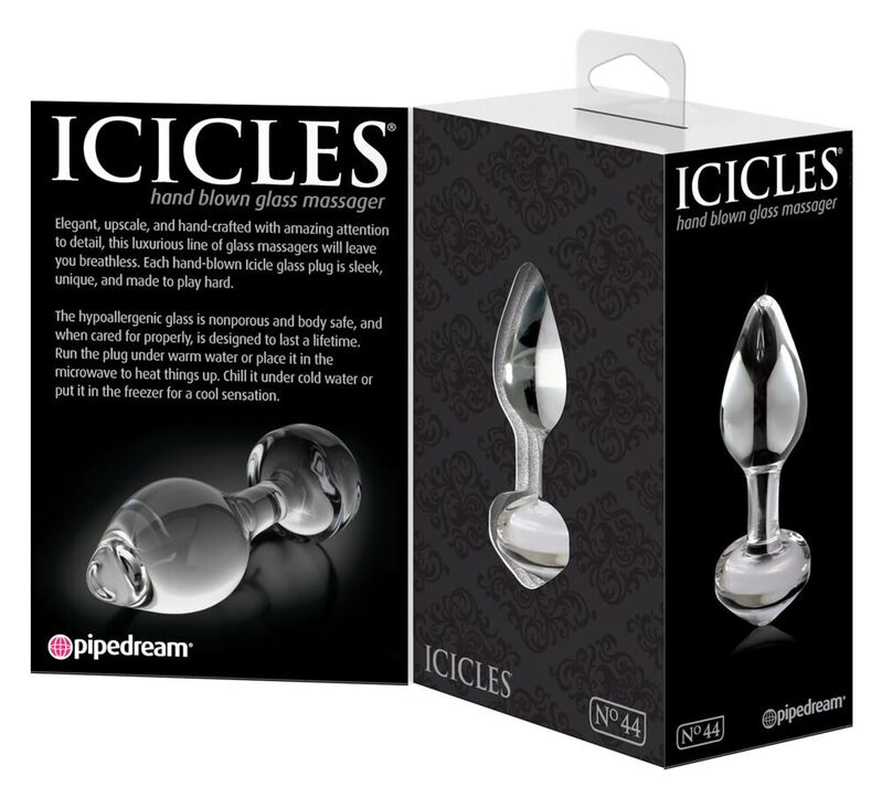 ICICLES - N. 44 PLUG TRANSPARENTE