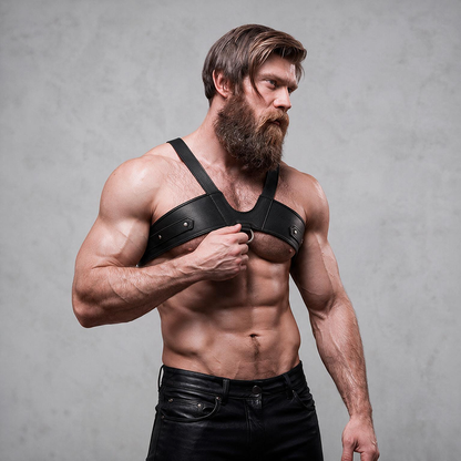 FETISH SUBMISSIVE ATTITUDE - ARNÉS ECOPIEL BRIGADE PECHO HOMBRE