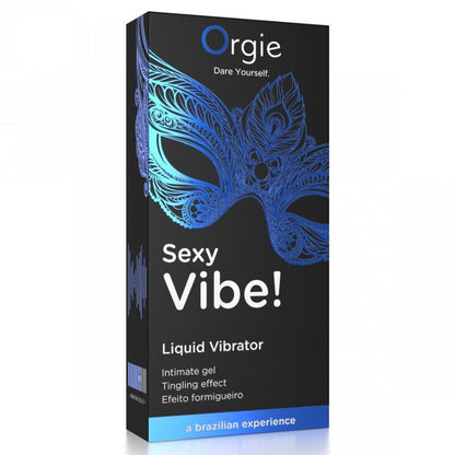 ORGIE - SEXY VIBE! GEL ÍNTIMO EFECTO VIBRANTE 15 ML