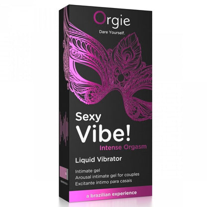 ORGIE - SEXY VIBE! INTENSE ORGASM GEL ÍNTIMO MULTISENSACIÓN 15 ML
