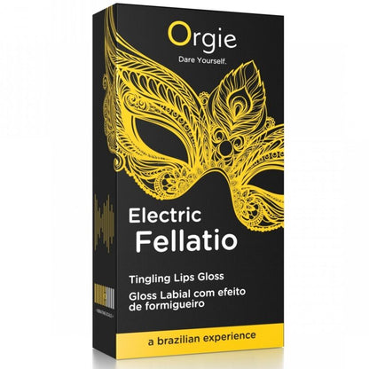 ORGIE - ELECTRIC FELLATIO GLOSS LABIAL BESABLE EFECTO VIBRANTE 10 ML