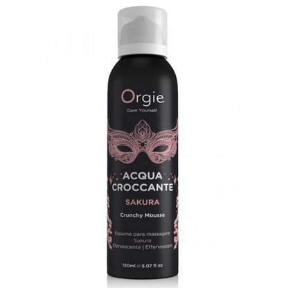 ORGIE - ACQUA CROCCANTE ESPUMA CRUJIENTE SAKURA PARA MASAJE 150 ML