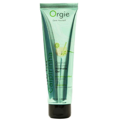 ORGIE - LUBE TUBE COCKTAIL CAIPIRINHA GEL ÍNTIMO BESABLE BASE AGUA 100 ML