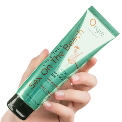 ORGIE - LUBE TUBE COCKTAIL SEX ON THE BEACH GEL ÍNTIMO BESABLE BASE AGUA 100 ML