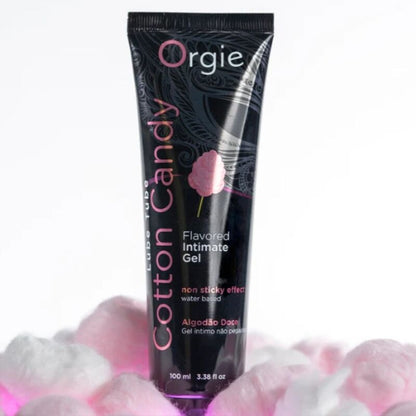 ORGIE - LUBRICANTE GEL ÍNTIMO BESABLE BASE AGUA ALGODÓN DE AZÚCAR  100 ML