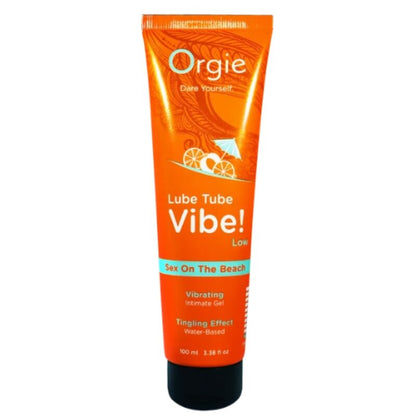 ORGIE - LUBE TUBE VIBE! SEX ON THE BEACH GEL ÍNTIMO BESABLE EFECTO HORMIGUEO SUAVE 100 ML