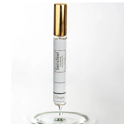ORGIE - SENSFEEL EAU DE TOILETTE CON POTENCIADOR DE FEROMONAS TAMAÑO VIAJE PARA MUJER 10 ML