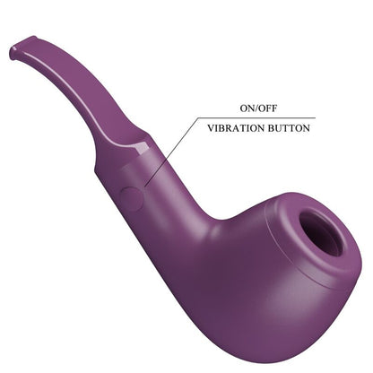 PRETTY LOVE - PIPE ESTIMULADOR CON 10 MODOS DE GOLPETEO MORADO