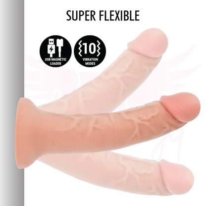 MYTHOLOGY - ASHER ORIGINAL DILDO M - VIBRADOR + MANDO WATCHME WIRELESS TECHNOLOGY