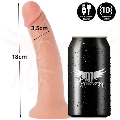 MYTHOLOGY - ASHER ORIGINAL DILDO S - VIBRADOR + MANDO WATCHME WIRELESS TECHNOLOGY