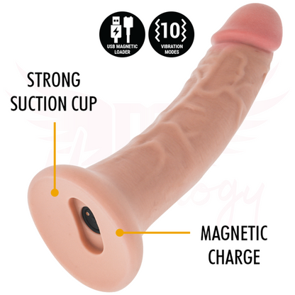 MYTHOLOGY - ASHER ORIGINAL DILDO S - VIBRADOR + MANDO WATCHME WIRELESS TECHNOLOGY
