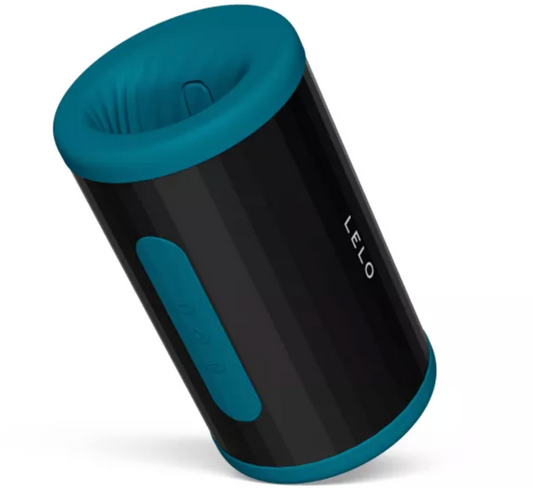 LELO - F2S DOUBLE SONIC MASTURBADOR MASCULINO CON DOBLE ESTIMULACIÓN SÓNICA VERDE AZULADO