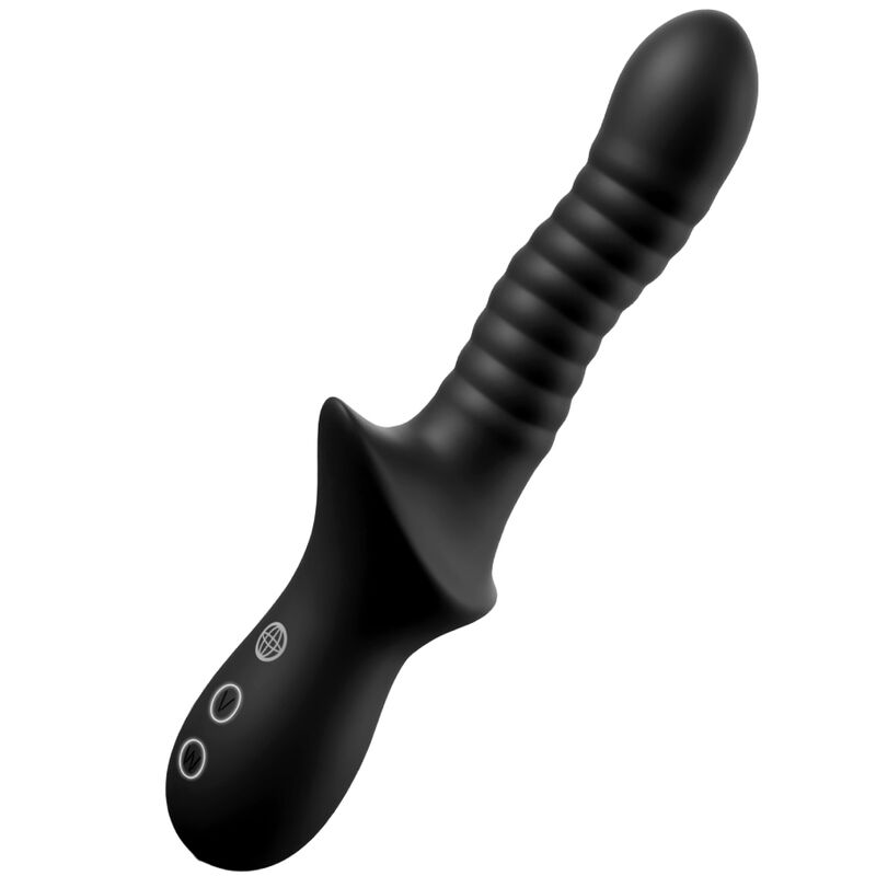 ANAL FANTASY ELITE - PLEASURE WAVE MASAJEADOR ANAL WAVEMOTION RECARGABLE NEGRO